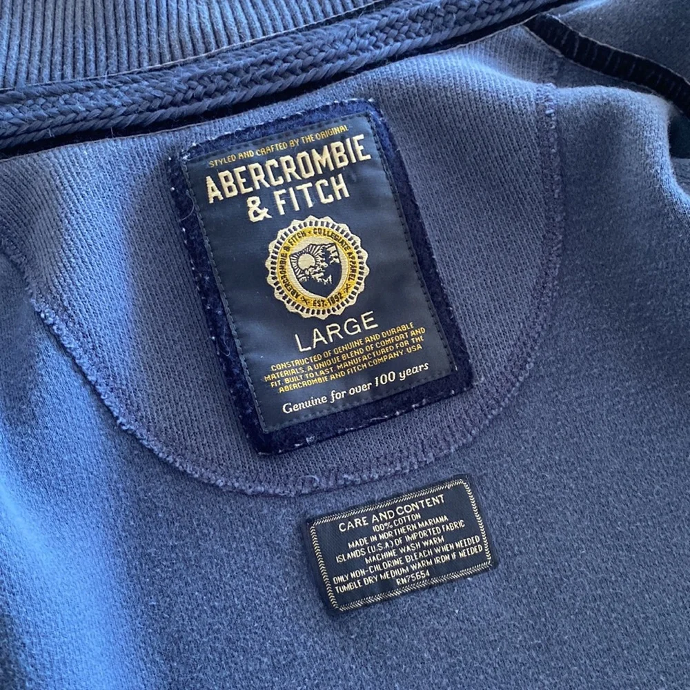 🌼 AS NEW - Abercrombie & Fitch Zip Cardigan 🌼 - Picture 3 of 7